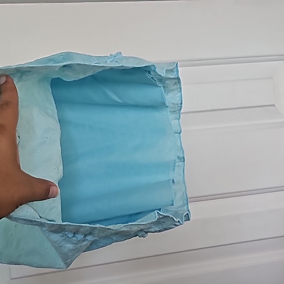 B.T. Kids Light Blue Embroidered Dress Kid Size 3T - Picture 6 of 11